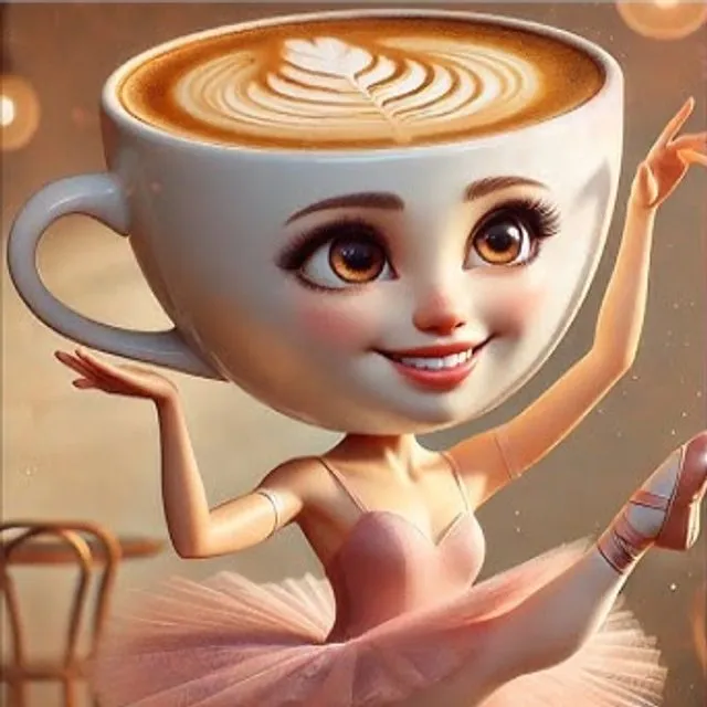 Ballerina Cappuccina, an Italian brainrot character